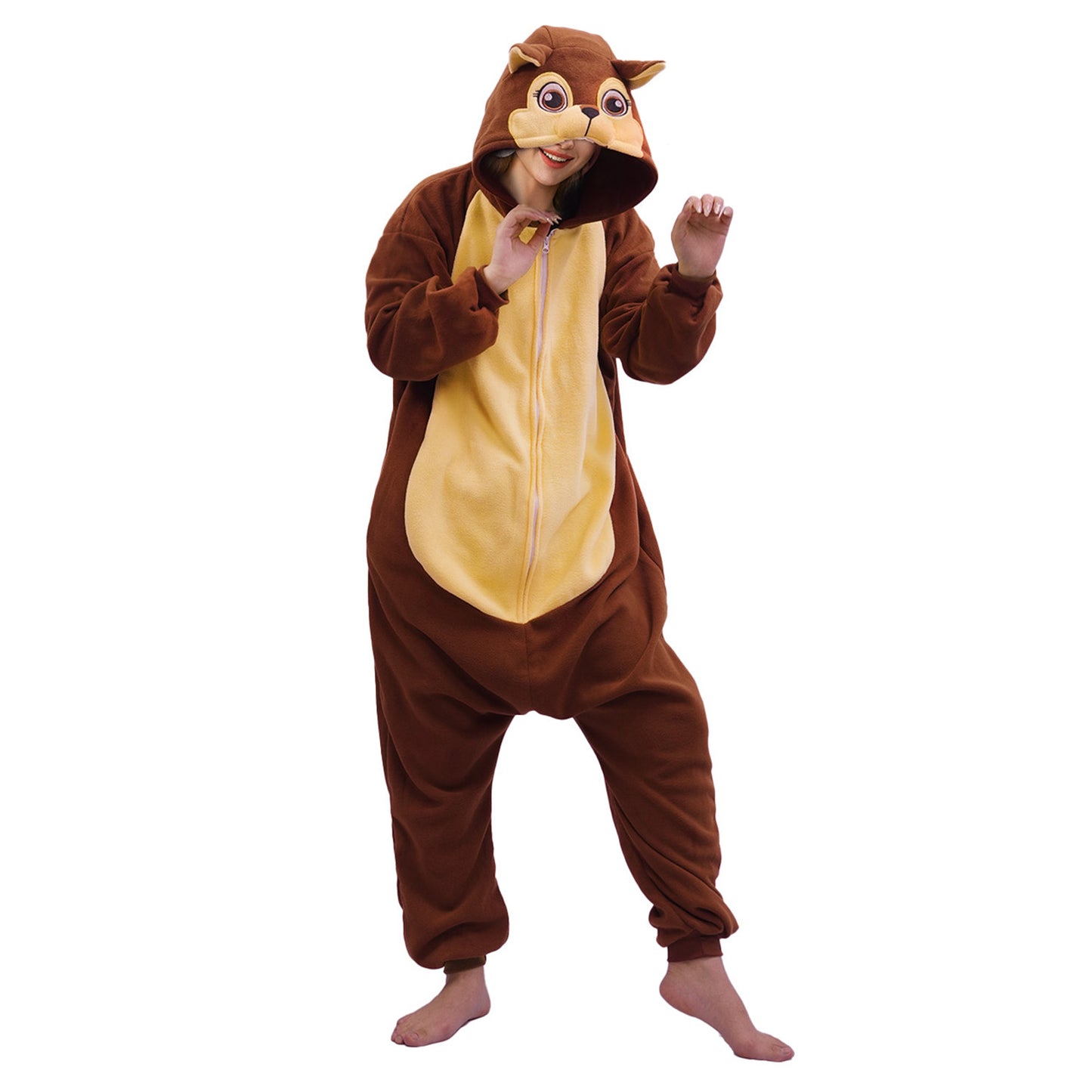 Chipmunk Onesie Pajamas - vavalad