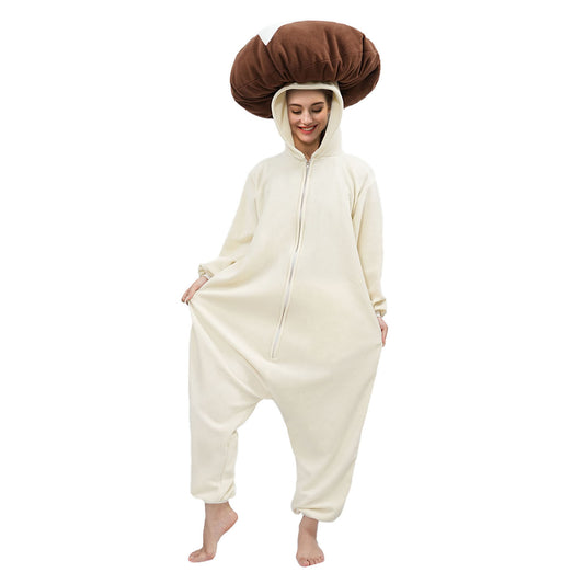 Shiitake Mushroom Costume Pajamas - vavalad