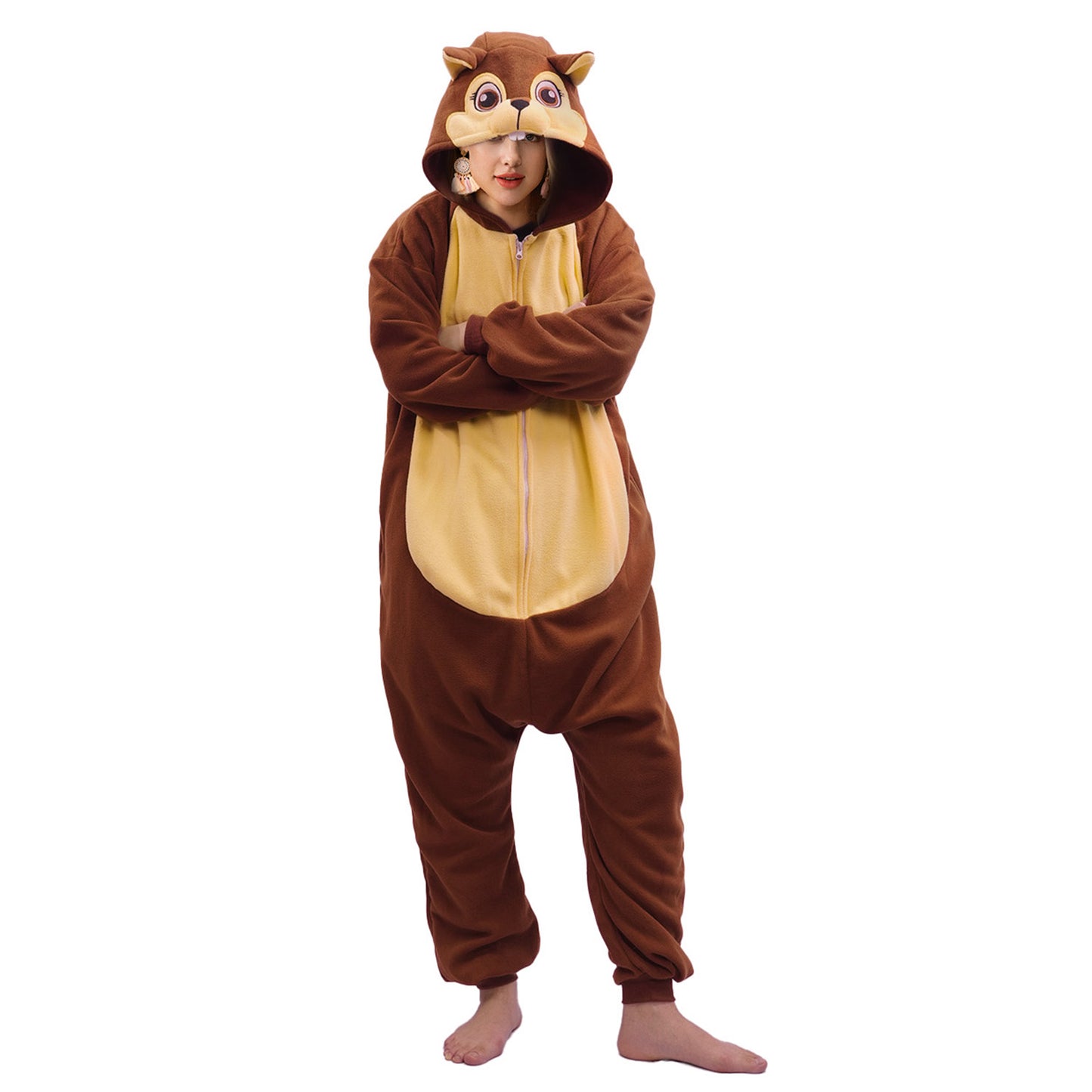 Chipmunk Onesie Pajamas - vavalad