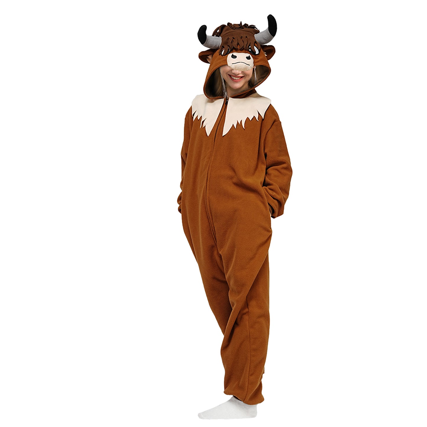 Highland Cow Costume Pajamas - vavalad