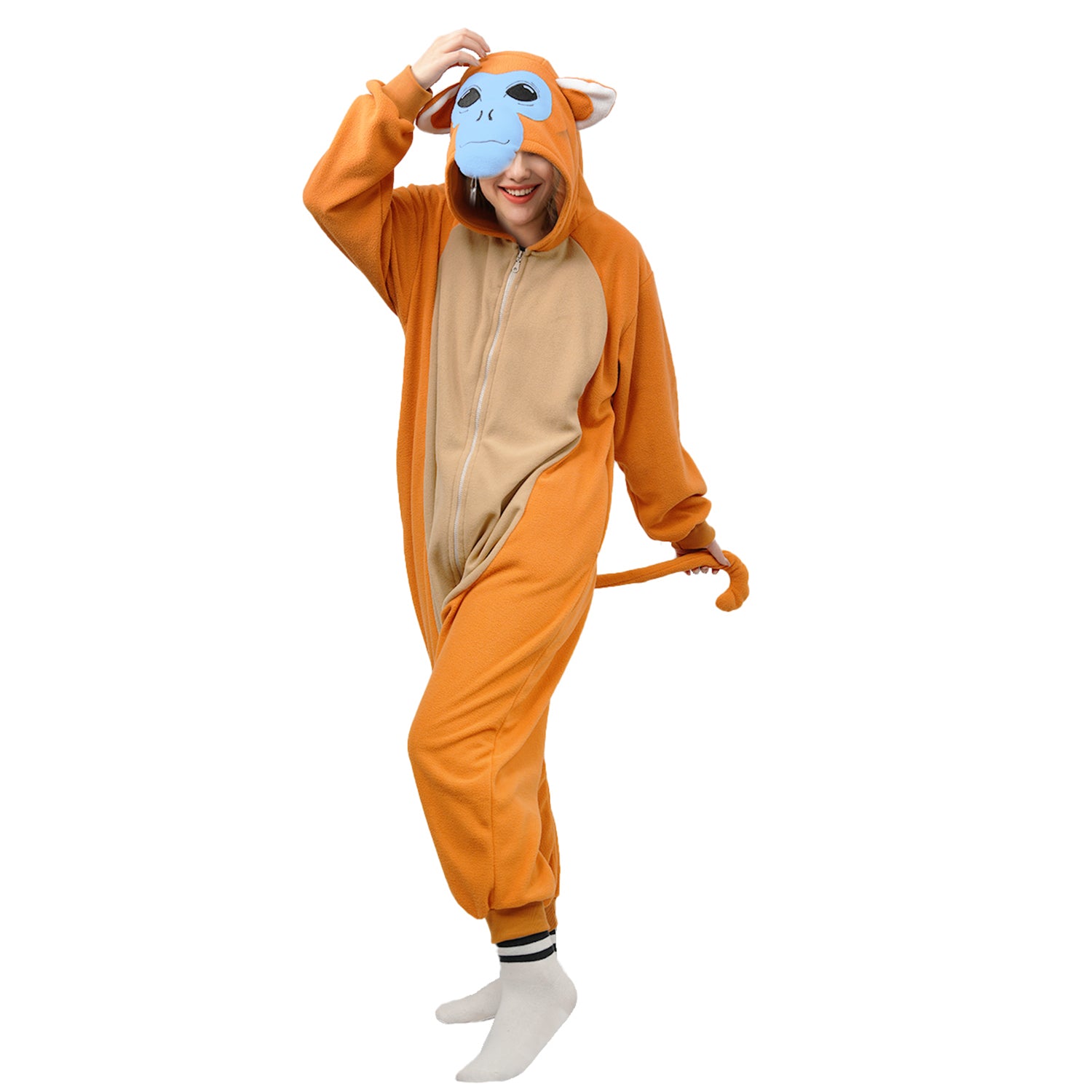 Golden snub-nosed Monkey Onesie pajamas - vavalad