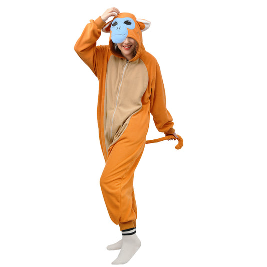 Golden snub-nosed Monkey Onesie pajamas - vavalad