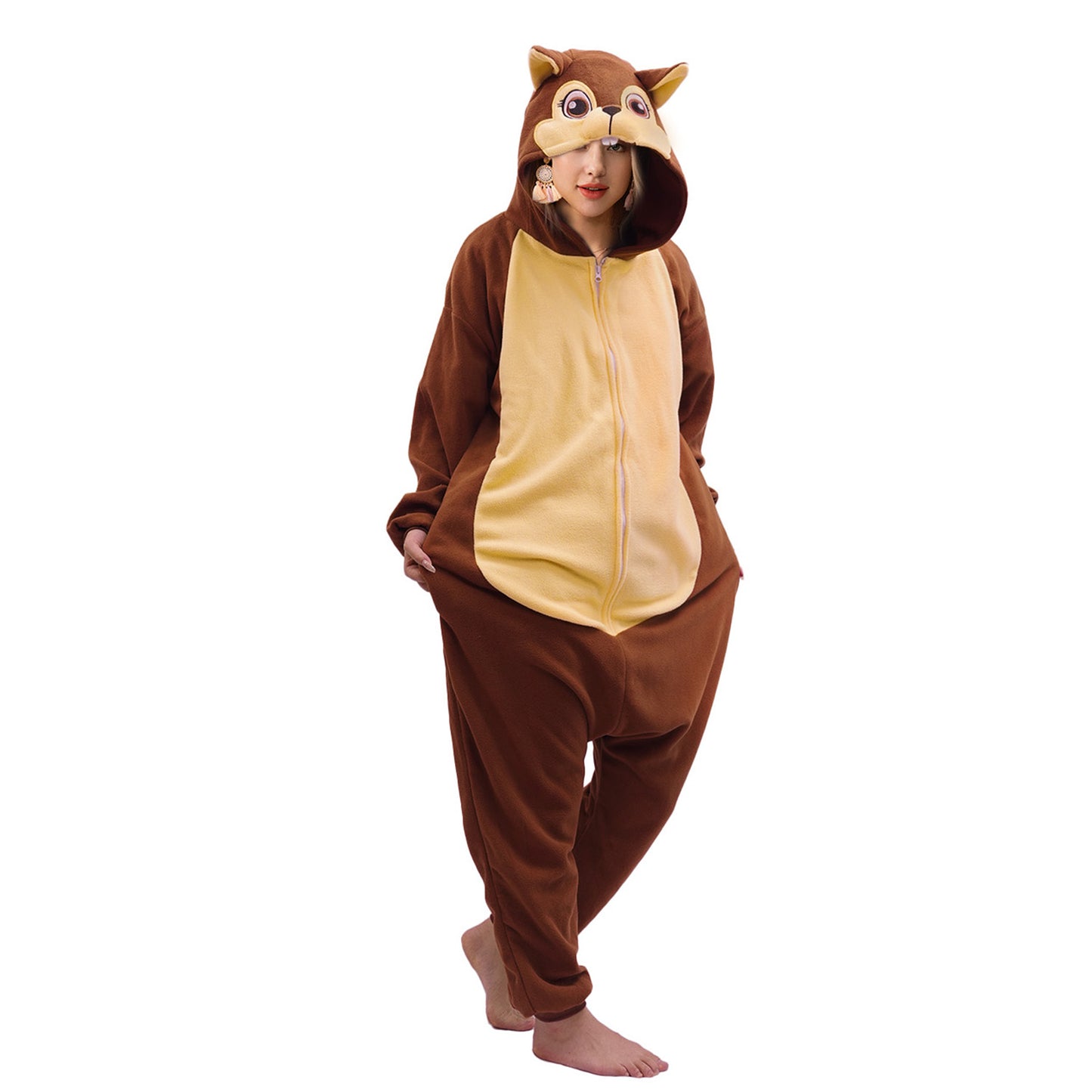 Chipmunk Onesie Pajamas - vavalad