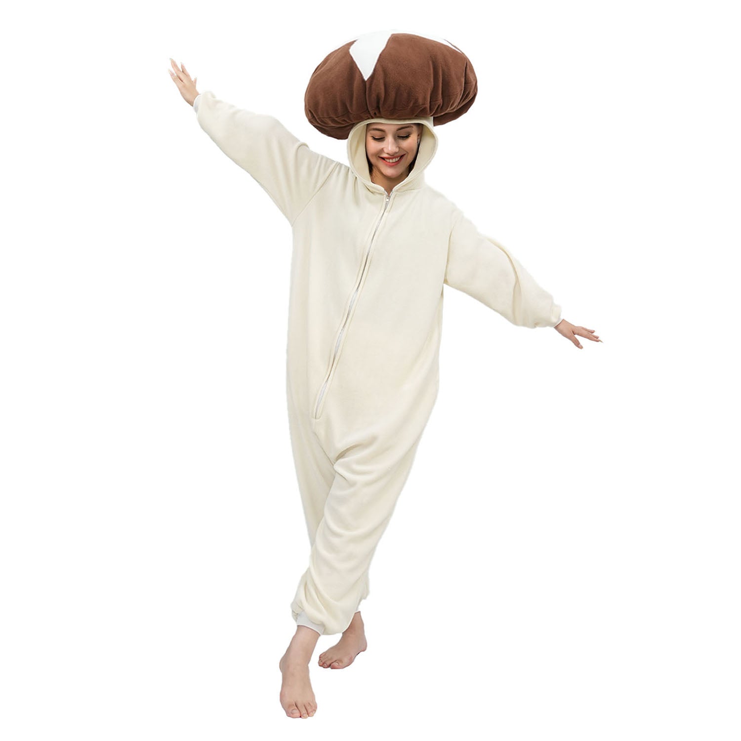 Shiitake Mushroom Costume Pajamas - vavalad