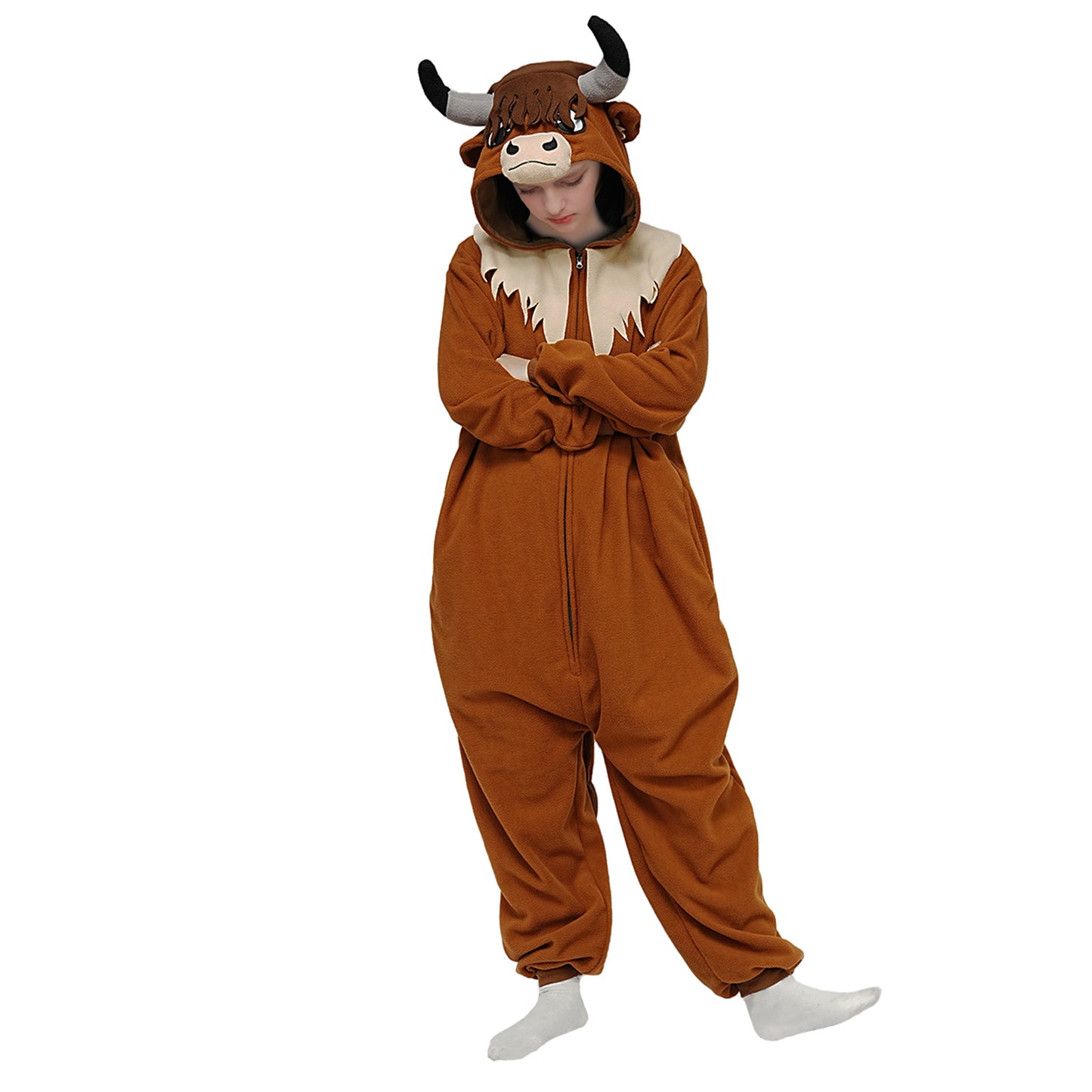 Highland Cow Costume Pajamas - vavalad