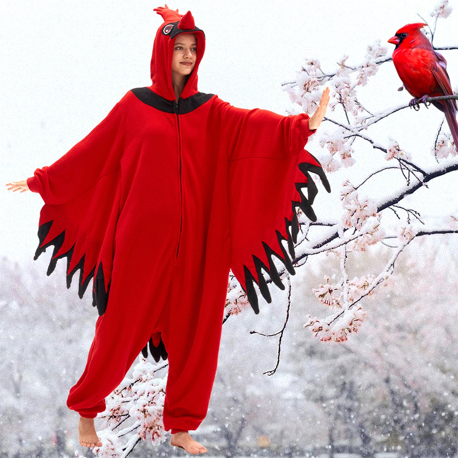 Cardinal Onesie pajamas - vavalad