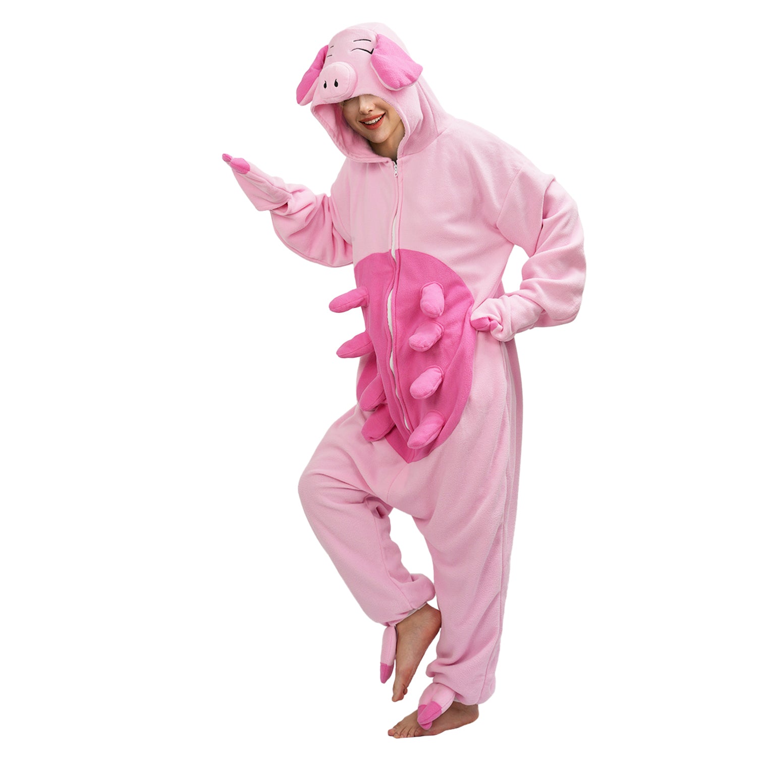 New Pink pig Costume - vavalad