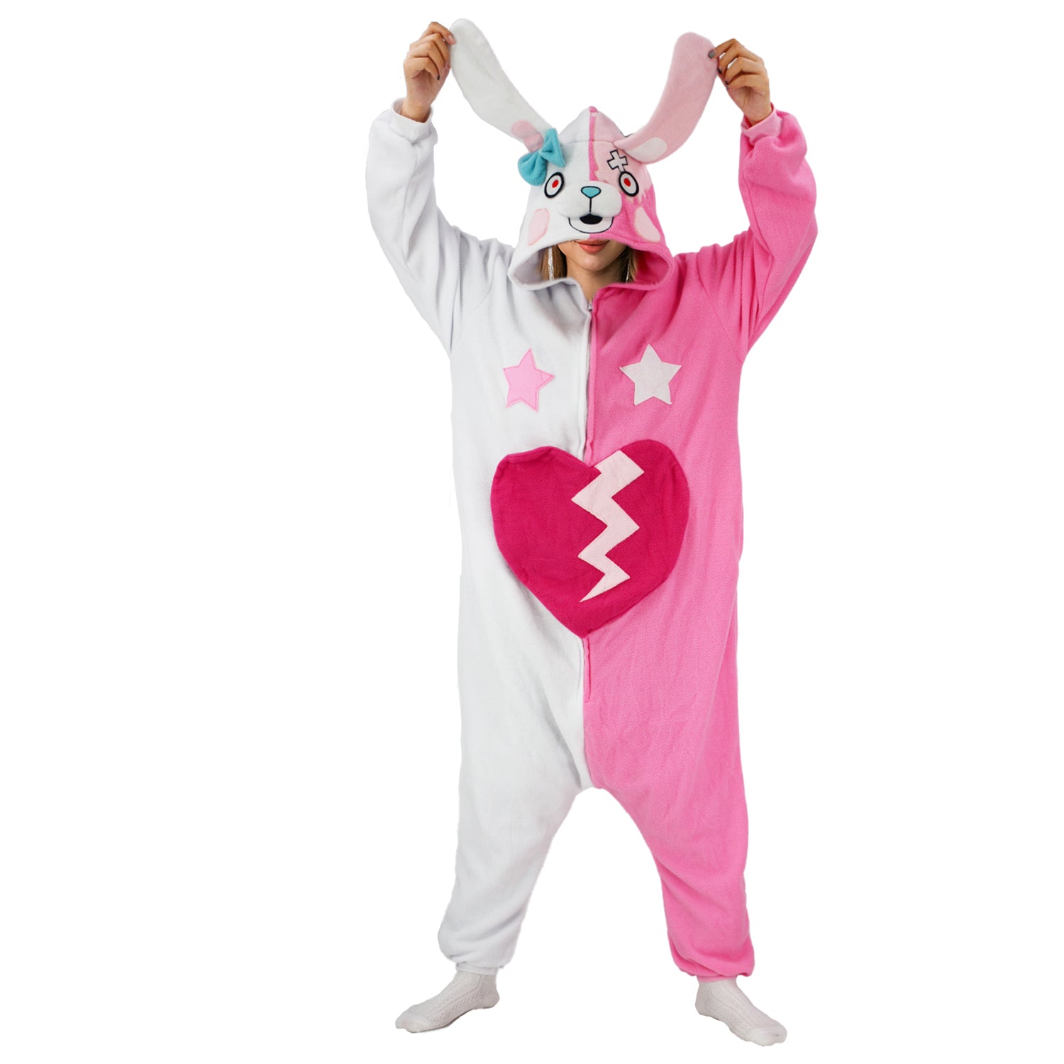 White&Pink Rabbit  Costume - vavalad