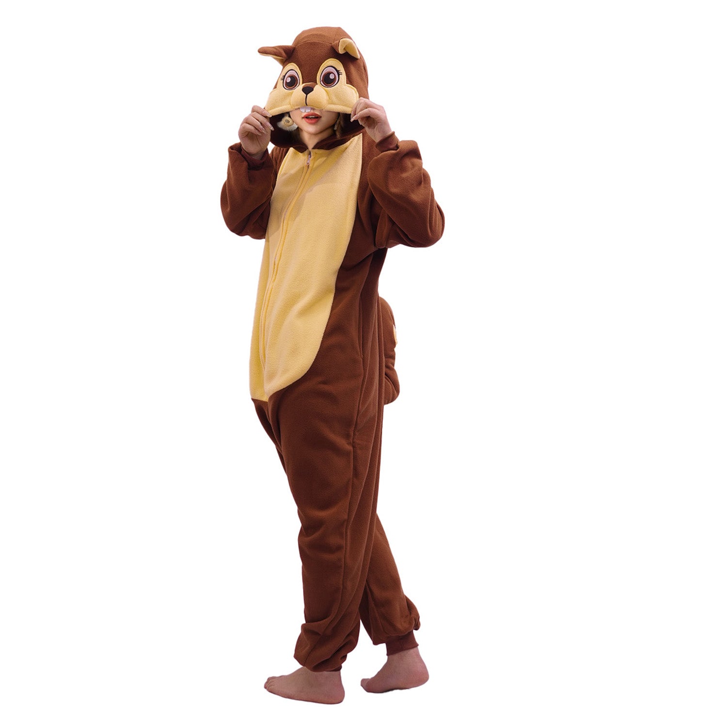 Chipmunk Onesie Pajamas - vavalad