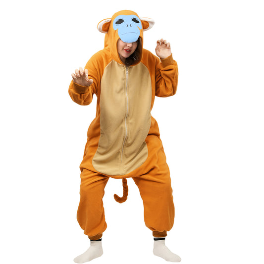 Golden snub-nosed Monkey Onesie pajamas - vavalad