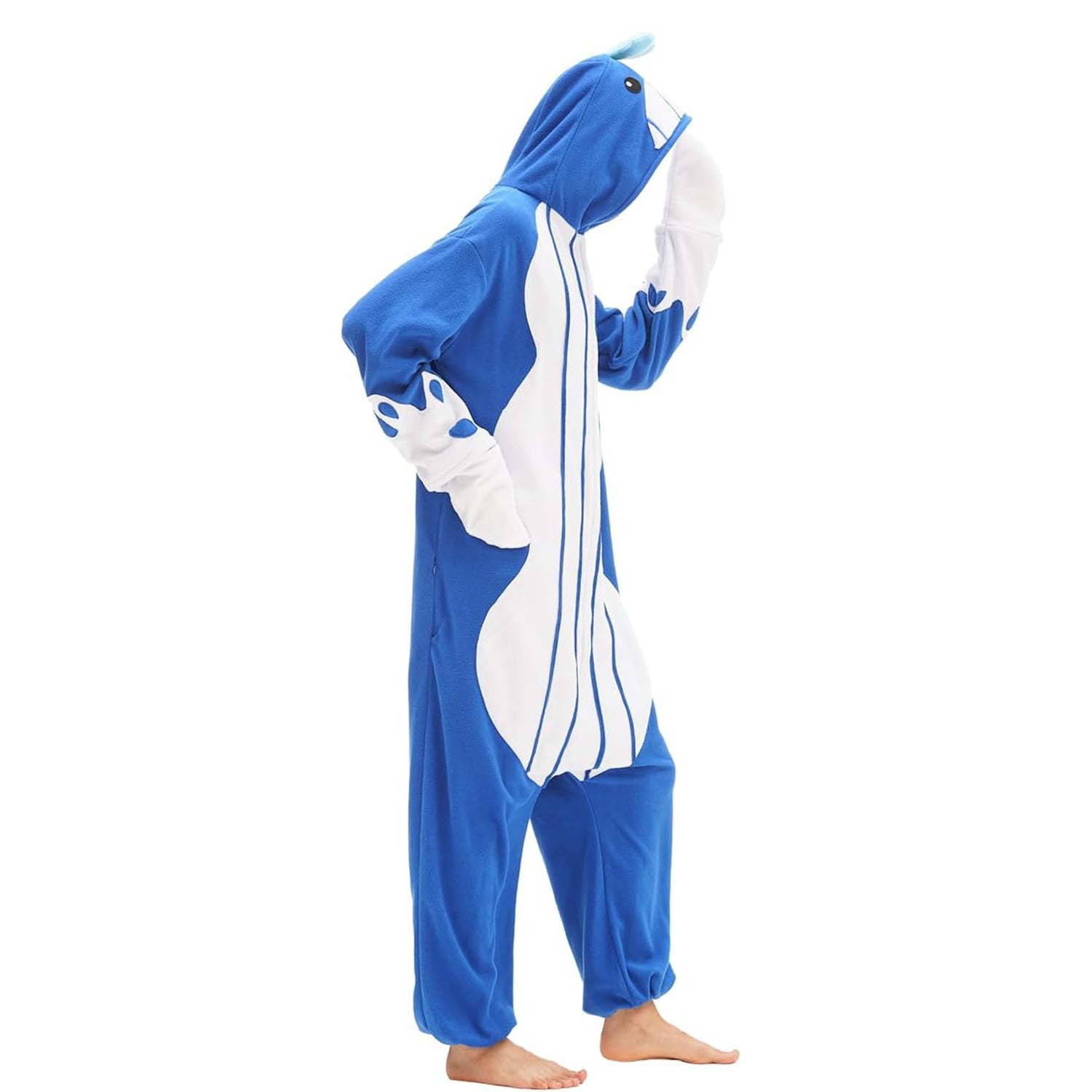 Blue Whale Onesie pajamas - vavalad