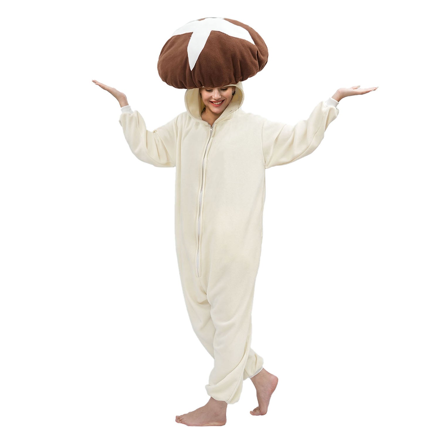 Shiitake Mushroom Costume Pajamas - vavalad