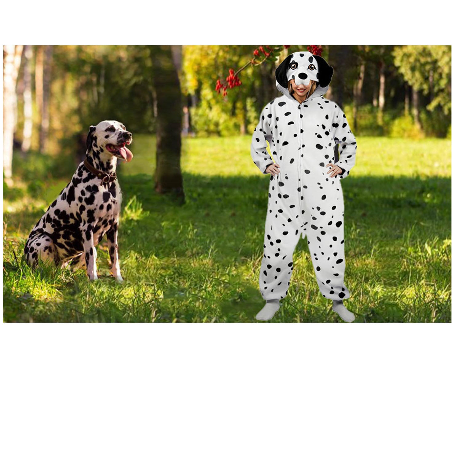 New Dalmatian (dog breed) Onesie pajamas - vavalad