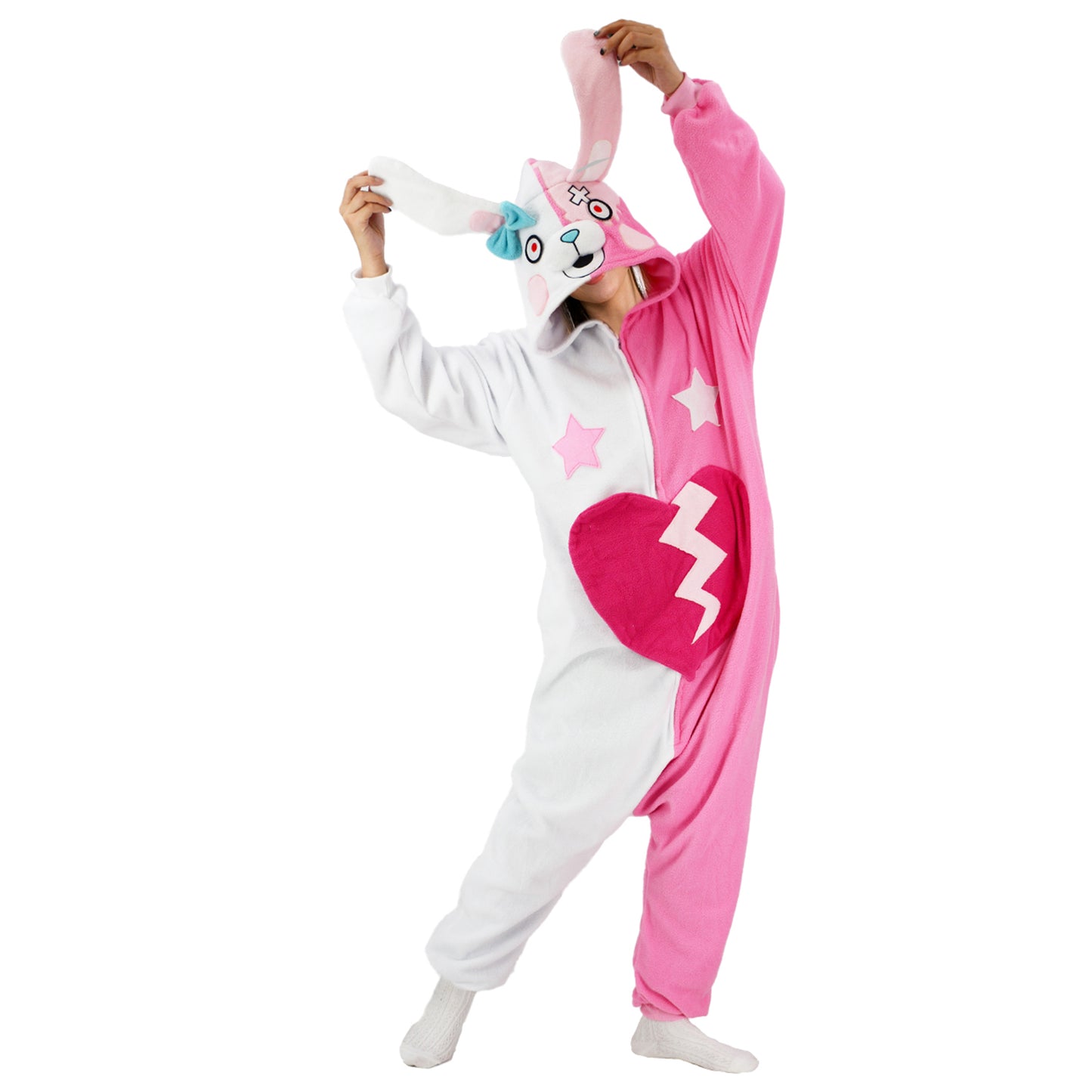 White&Pink Rabbit  Costume - vavalad