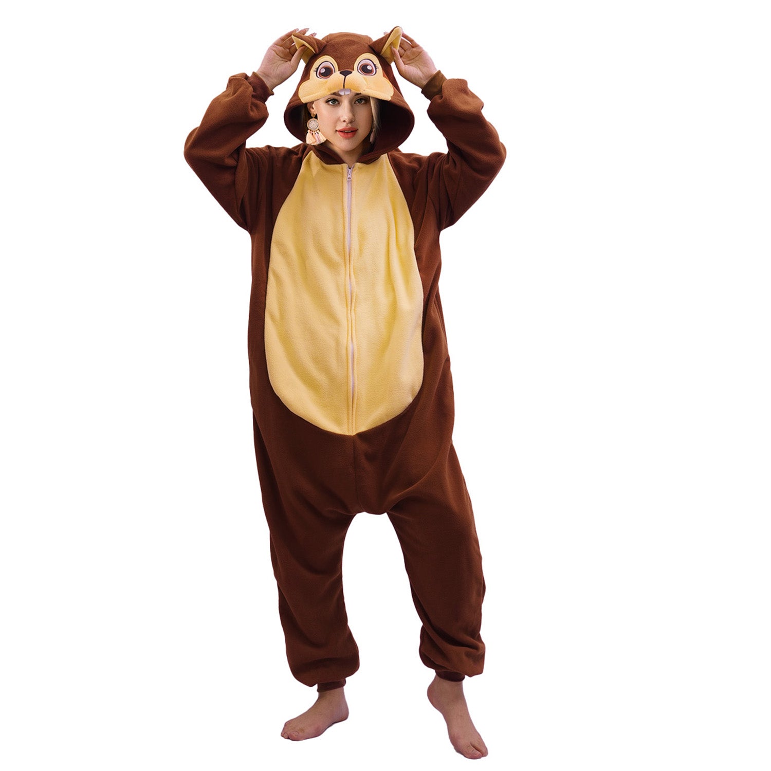 Chipmunk Onesie Pajamas - vavalad