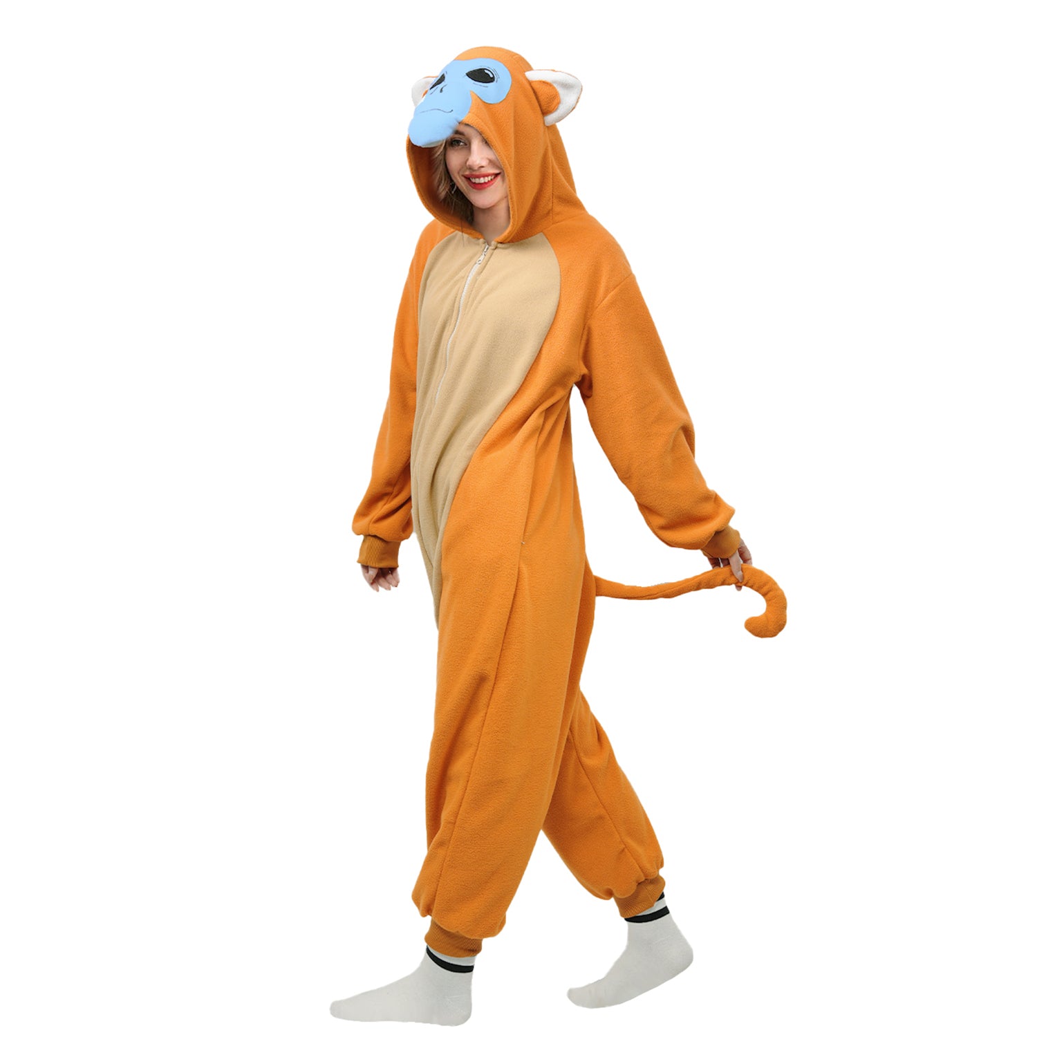 Golden snub-nosed Monkey Onesie pajamas - vavalad