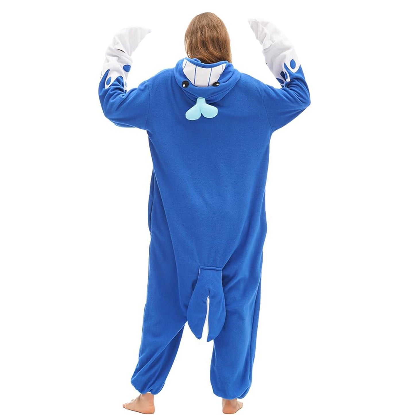 Blue Whale Onesie pajamas - vavalad