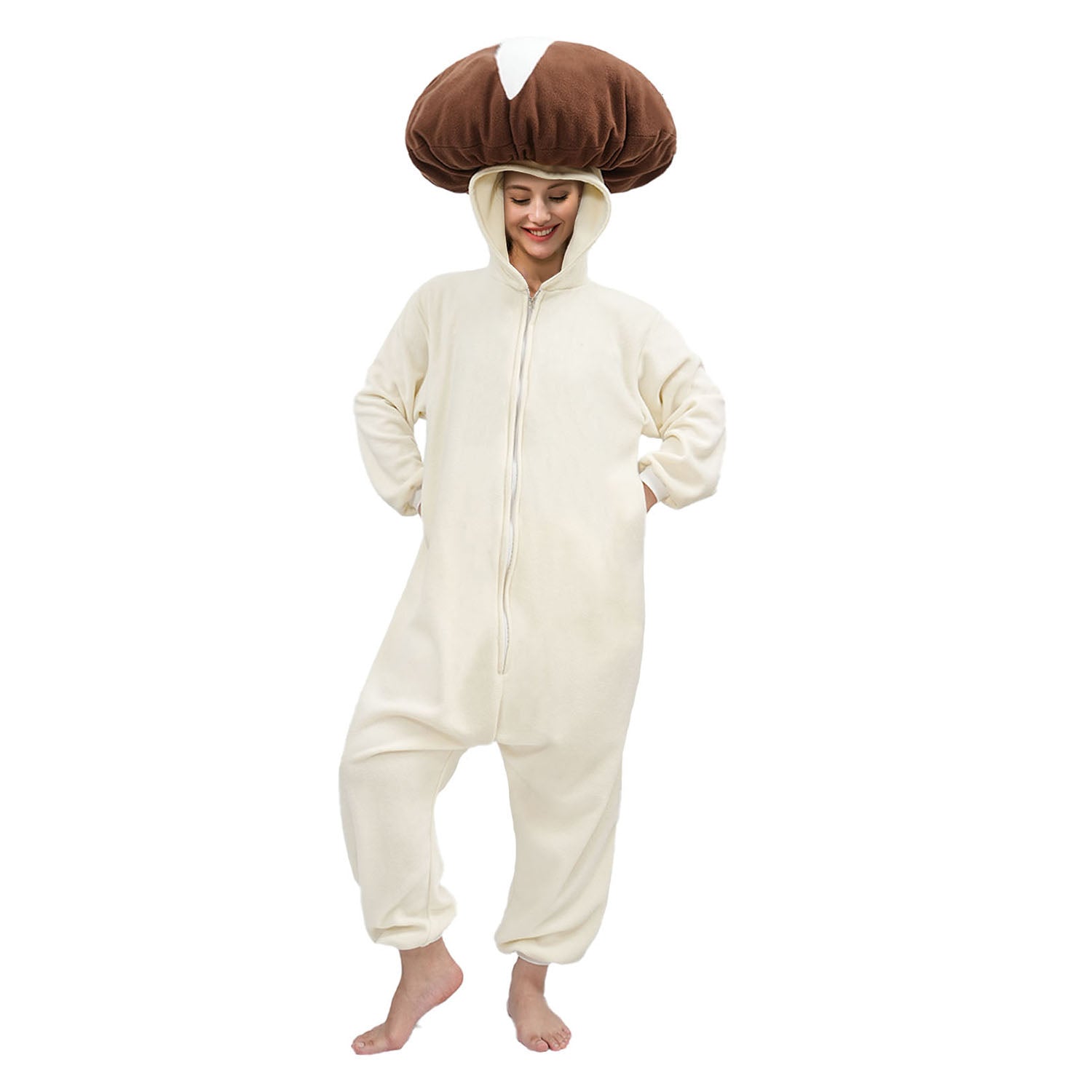 Shiitake Mushroom Costume Pajamas - vavalad