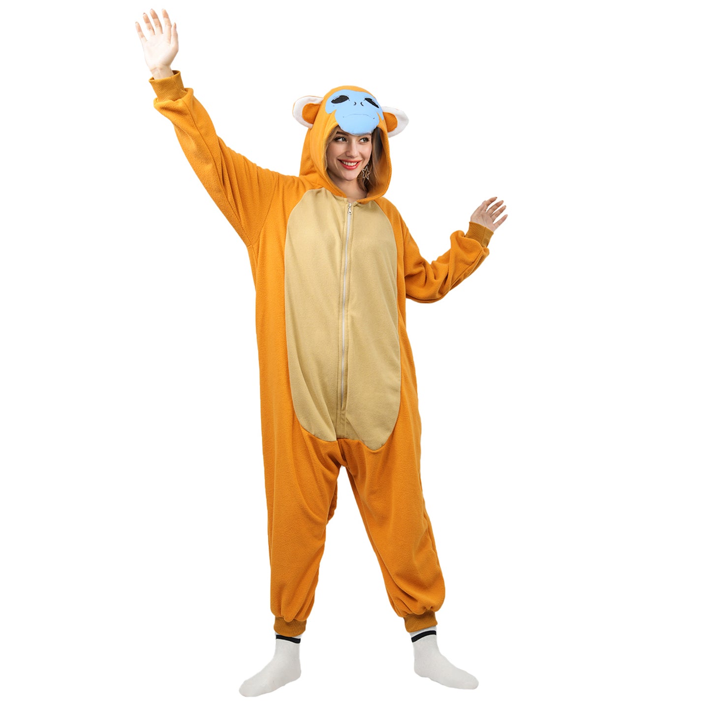 Golden snub-nosed Monkey Onesie pajamas - vavalad