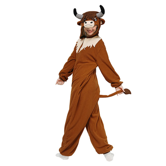 Highland Cow Costume Pajamas - vavalad