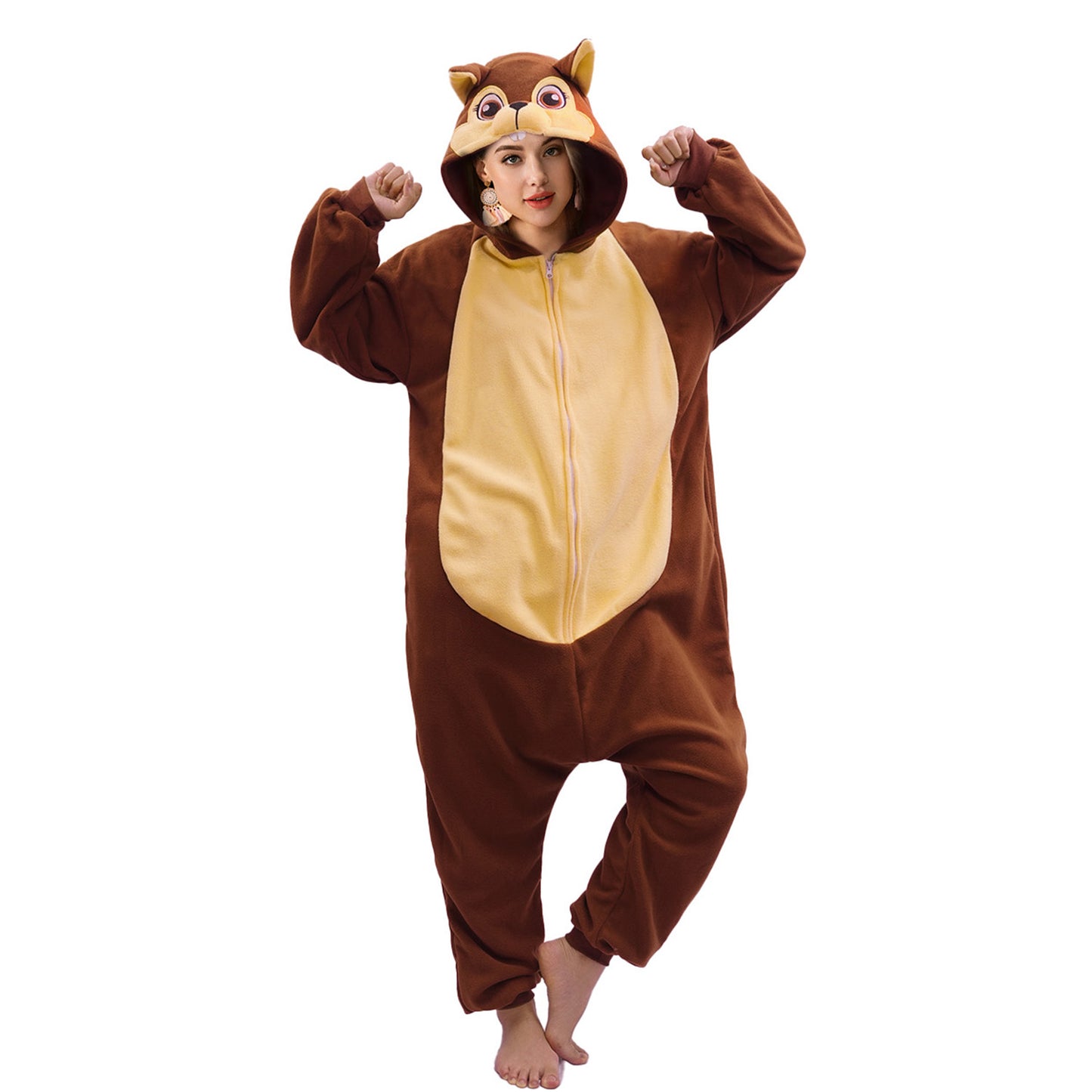 Chipmunk Onesie Pajamas - vavalad