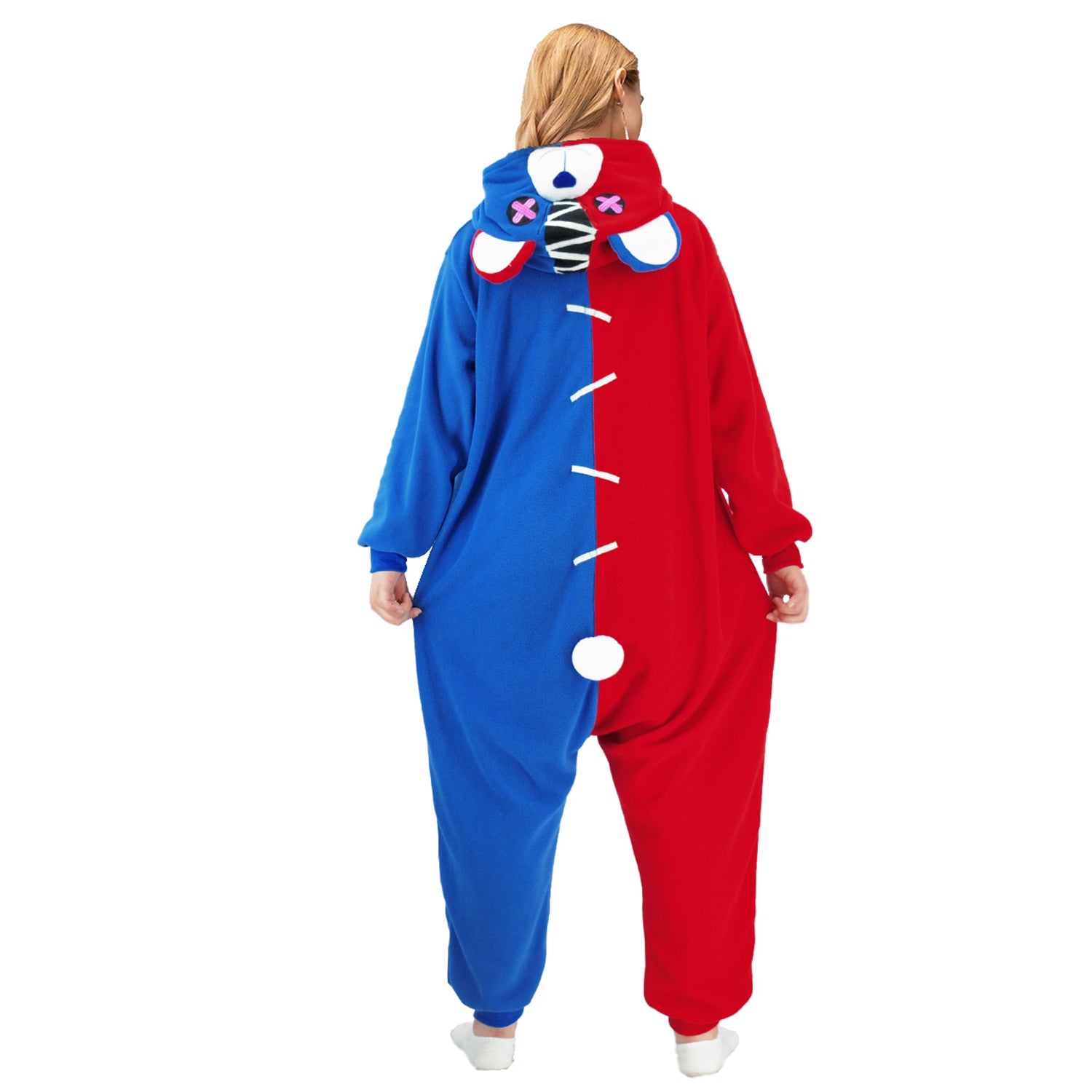 Red and Blue Bears Onesie pajamas - vavalad