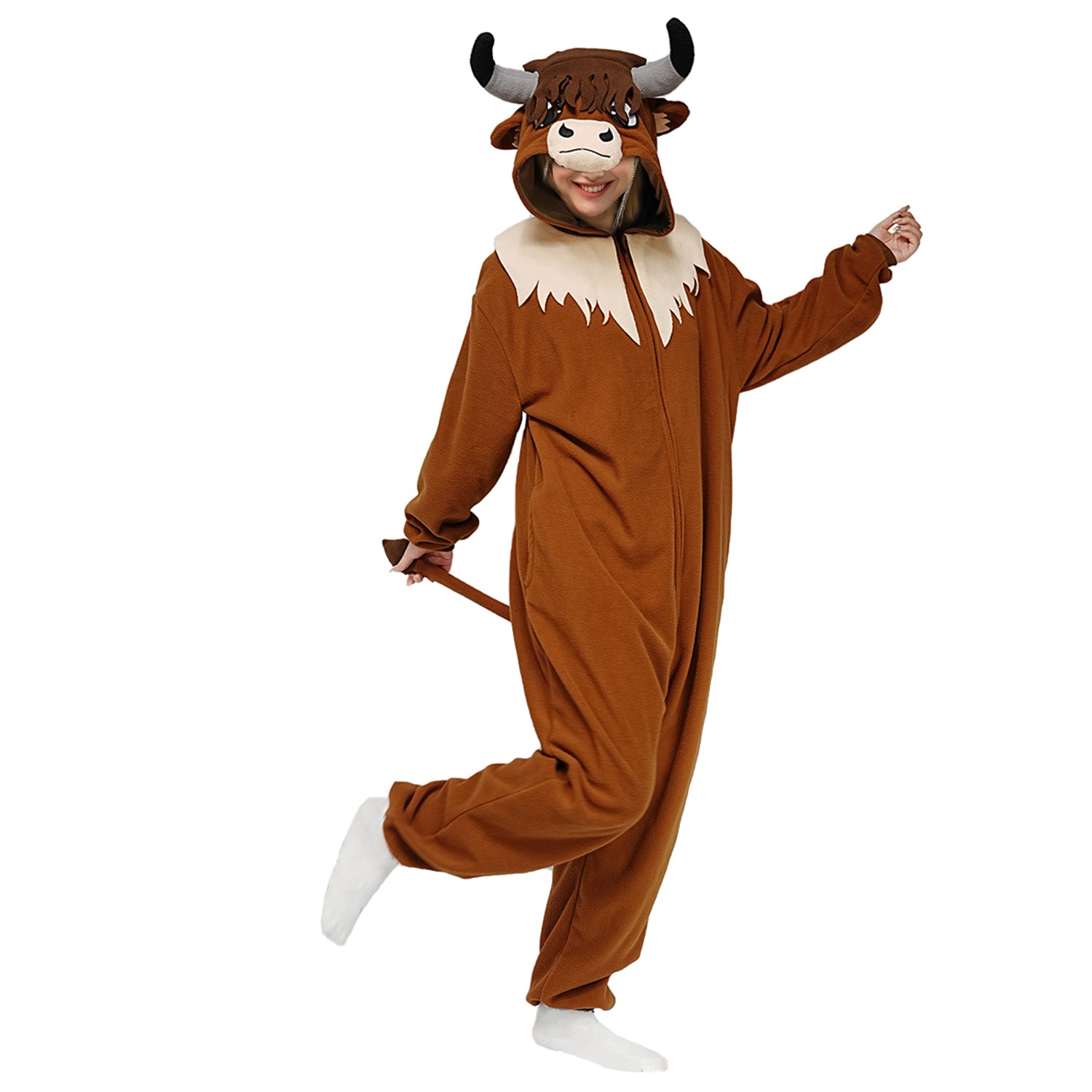 Highland Cow Costume Pajamas - vavalad