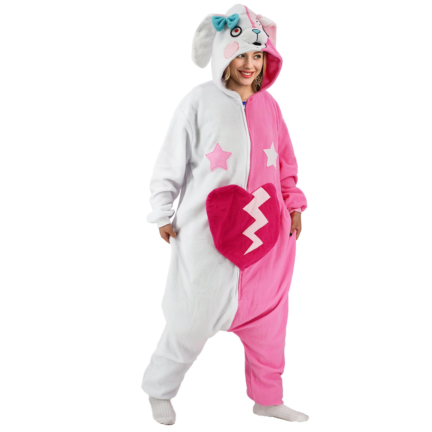 White&Pink Rabbit  Costume - vavalad