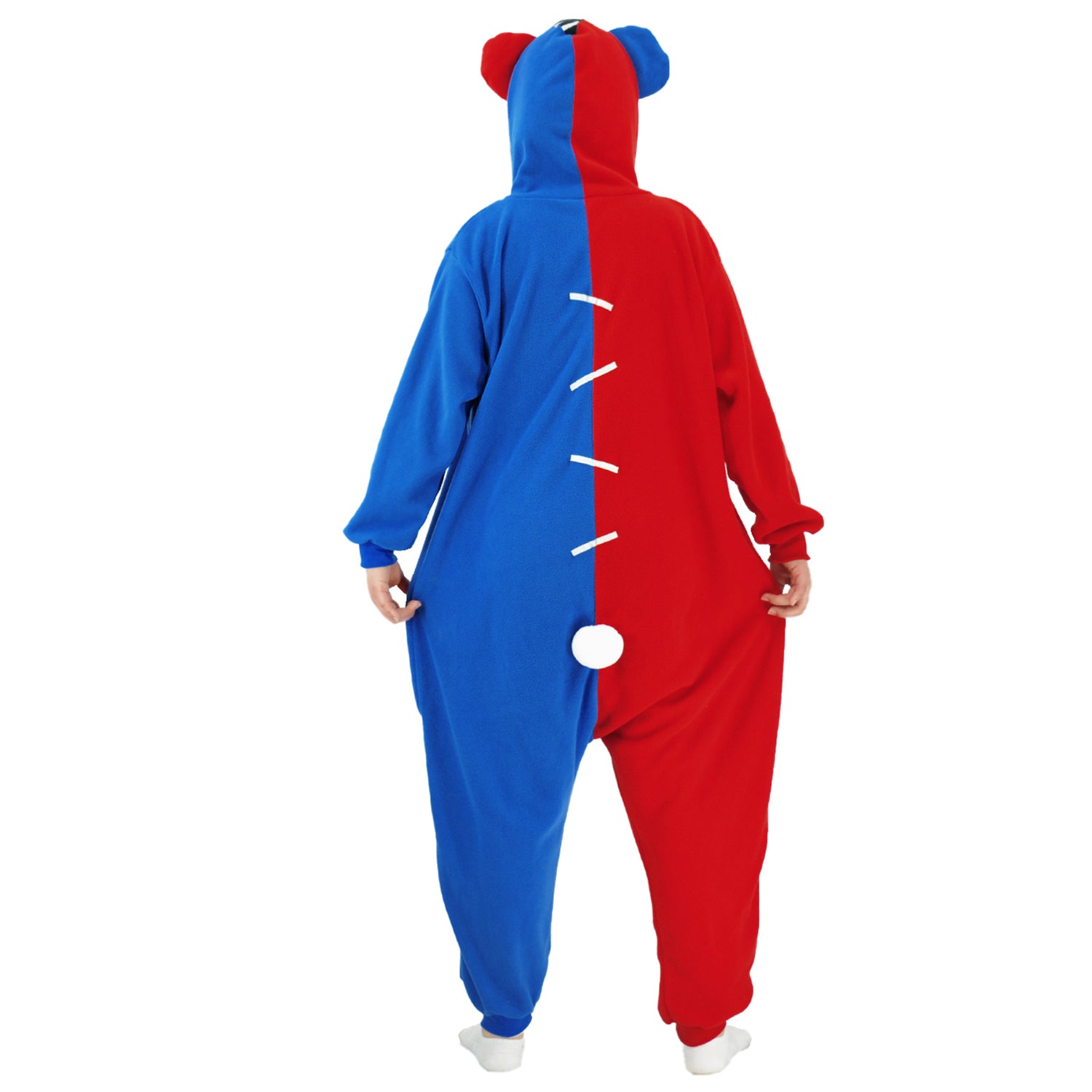 Red and Blue Bears Onesie pajamas - vavalad