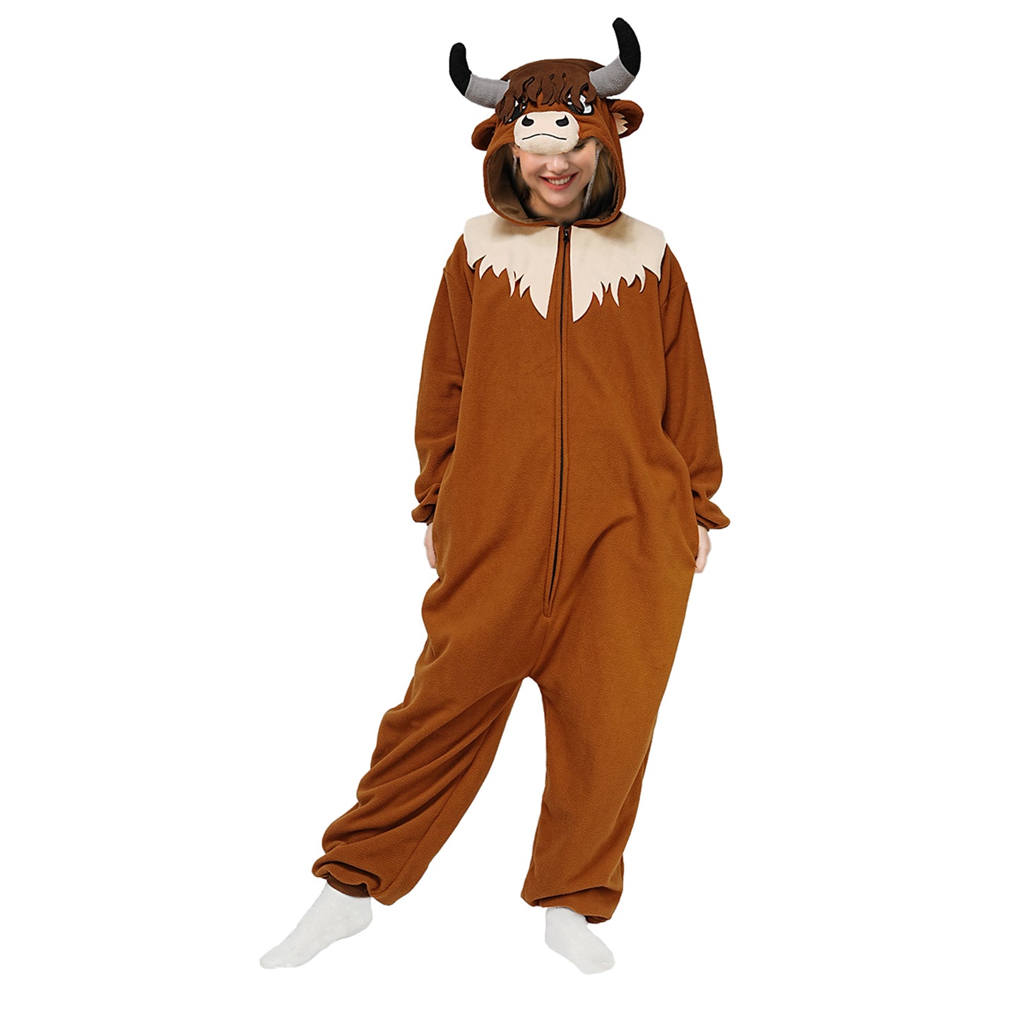 Highland Cow Costume Pajamas - vavalad