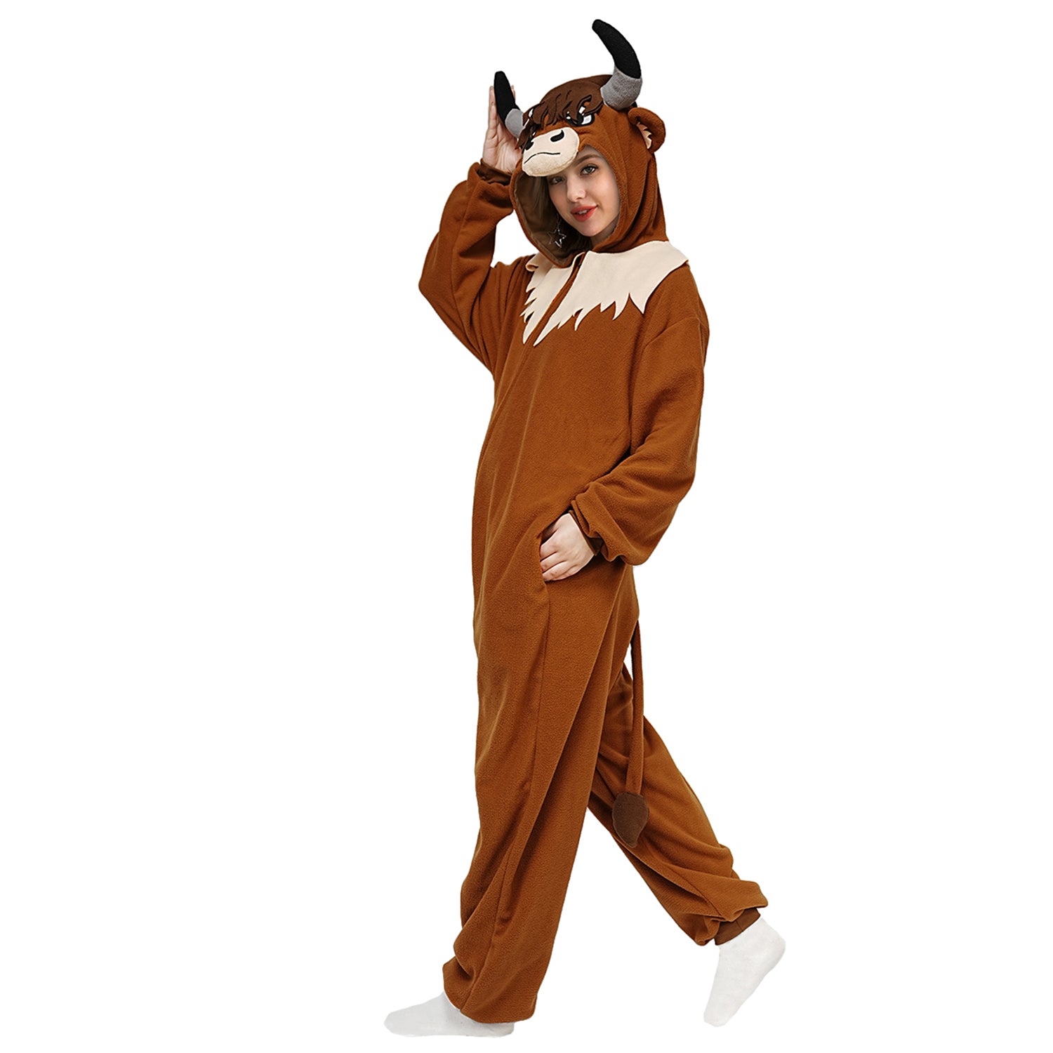 Highland Cow Costume Pajamas - vavalad