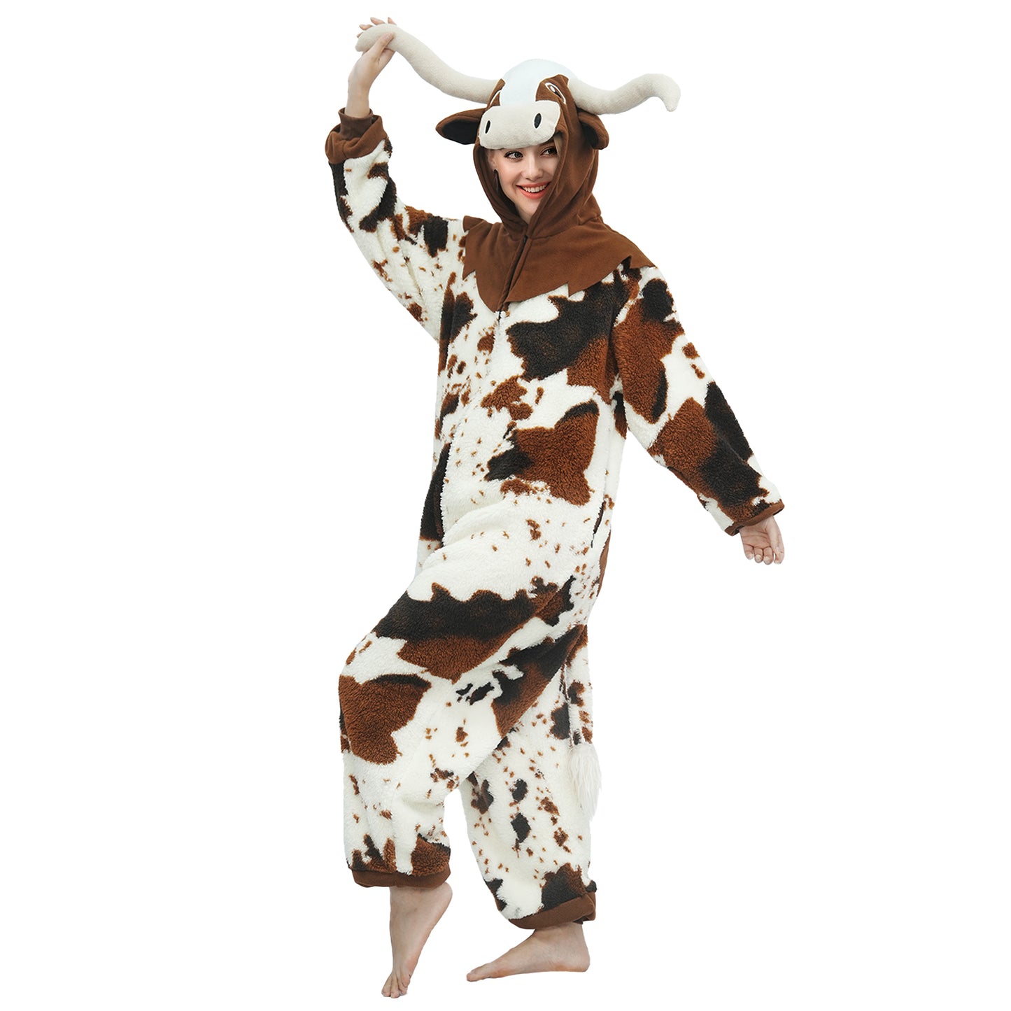 Adult Cow Onesie Costume