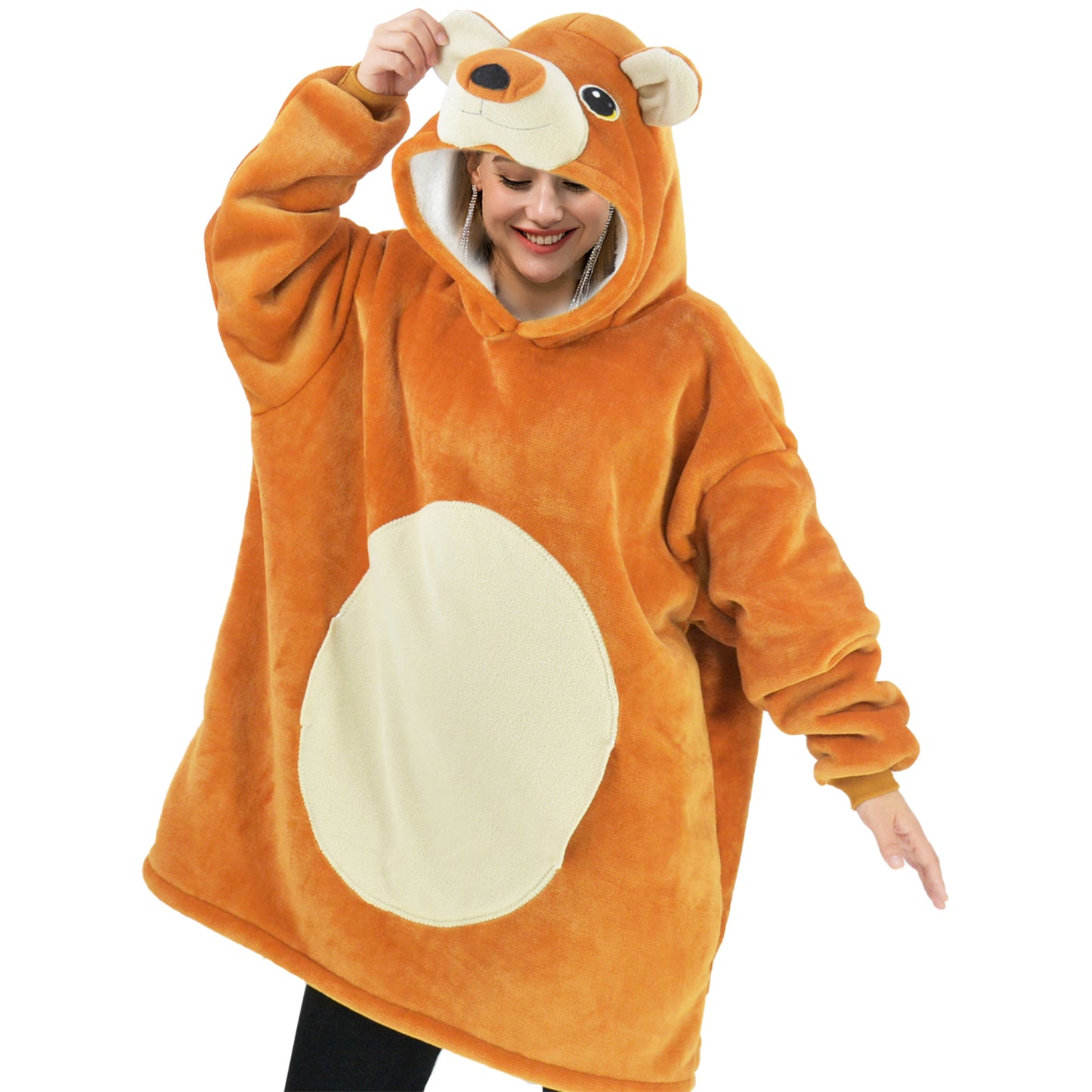 Bear Wearable Blanket Oversized - vavalad