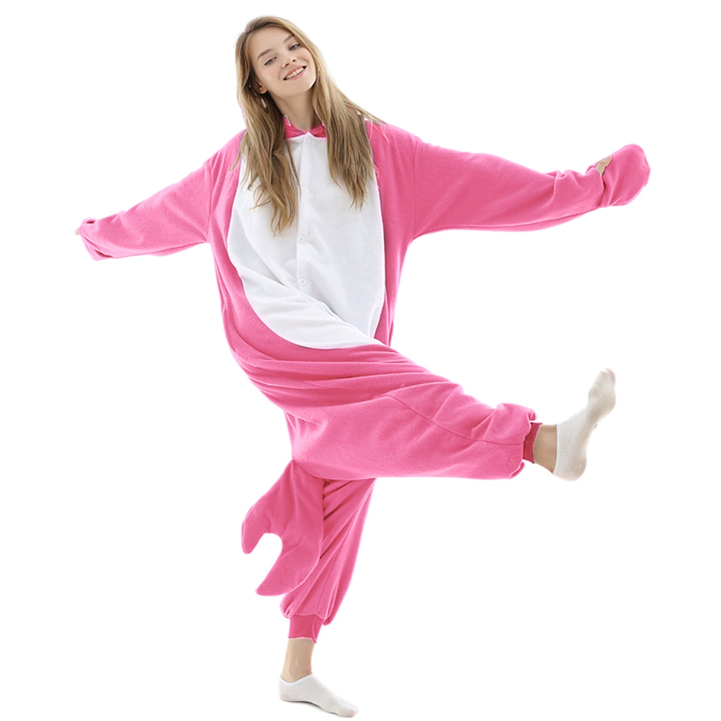 Pink Shark Onesie pajamas - vavalad