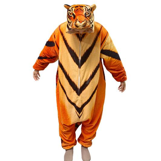 Tiger Onesie Pajamas Costume