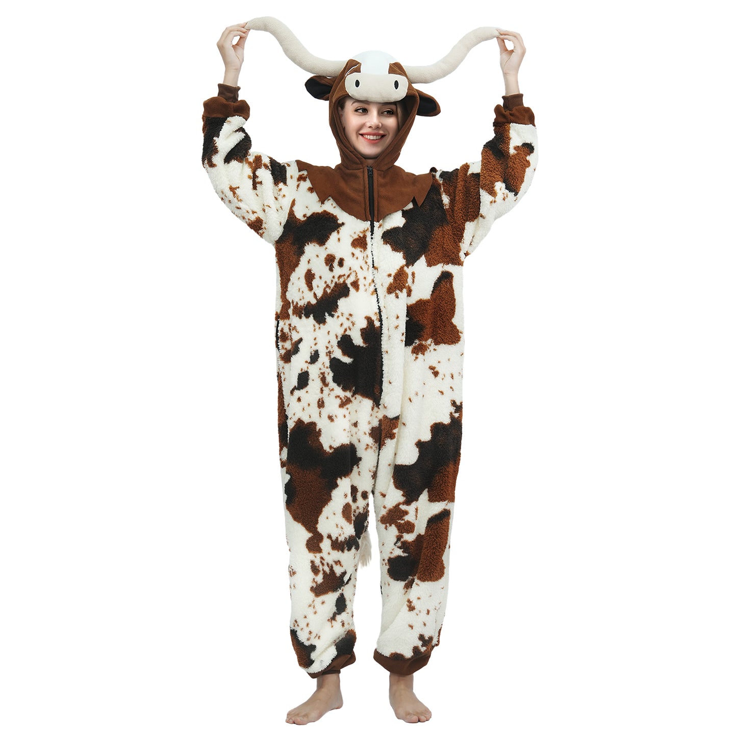 Adult Cow Onesie Costume