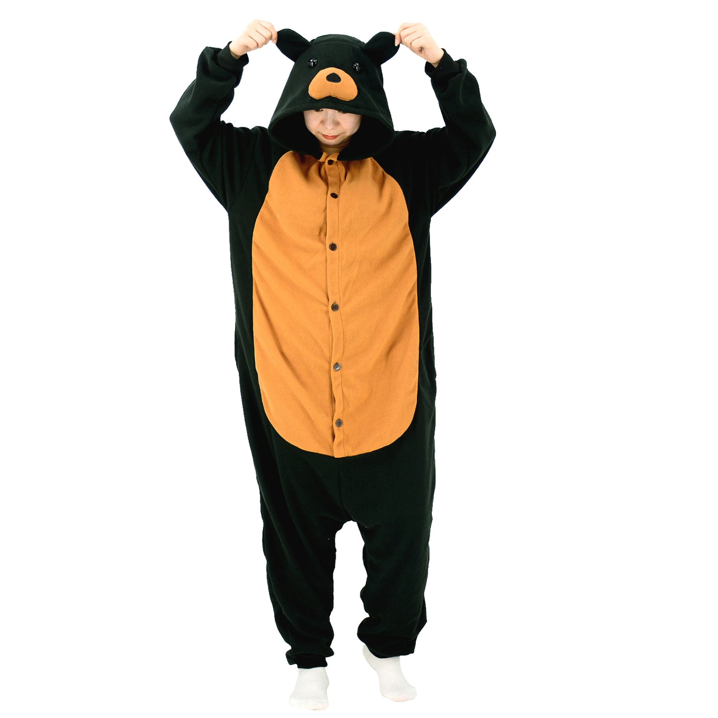 Adult Black Bear Onesie - vavalad