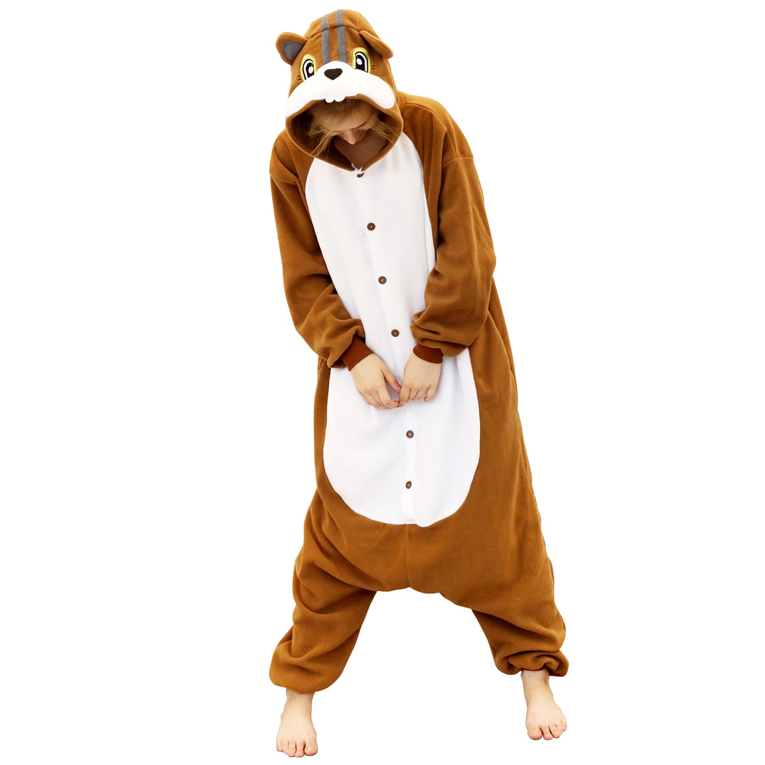 Chipmunk Costume Pajamas - vavalad