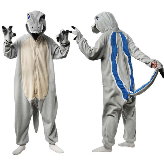 Velociraptor Onesie Dinosaur Costume