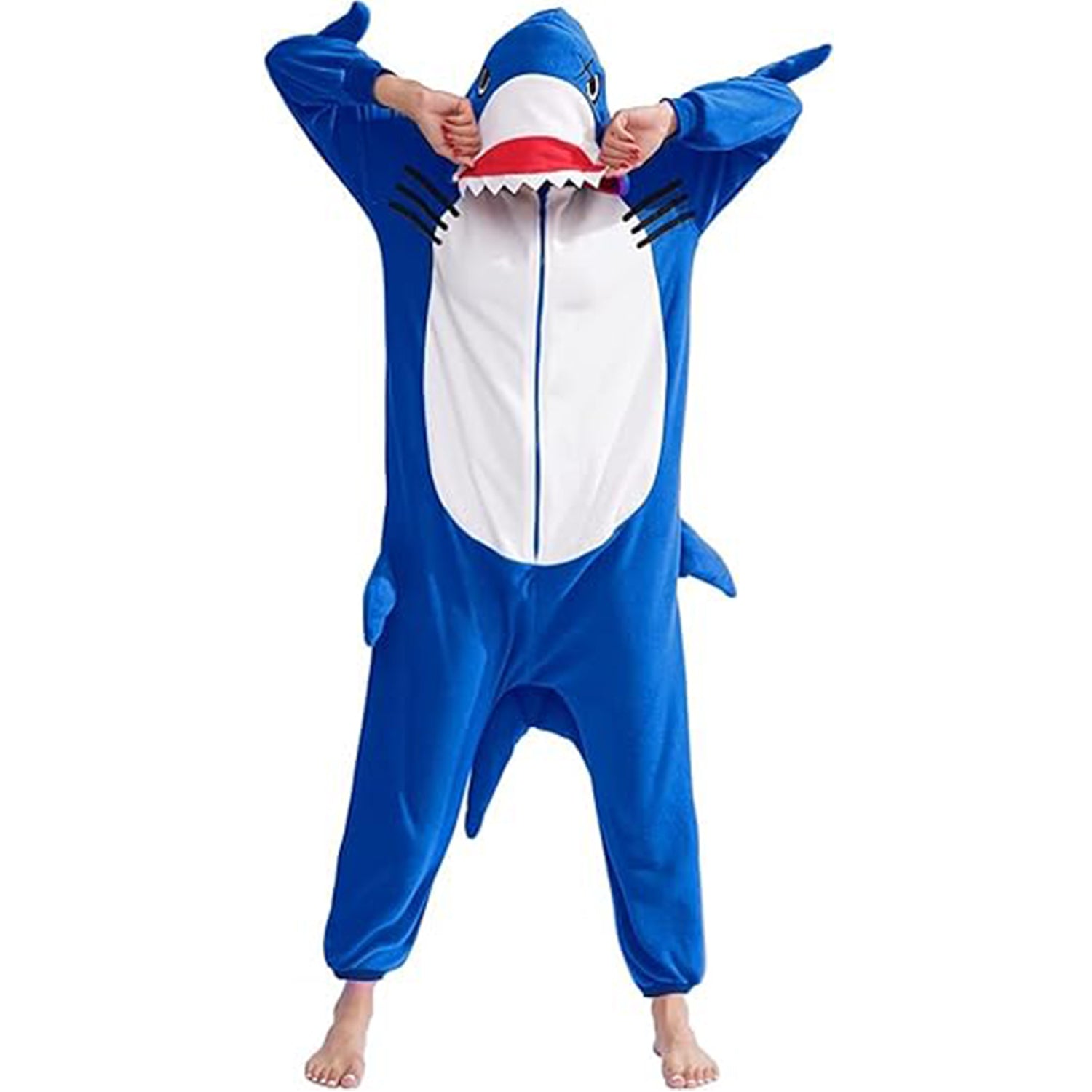 Blue Shark Onesie pajamas - vavalad