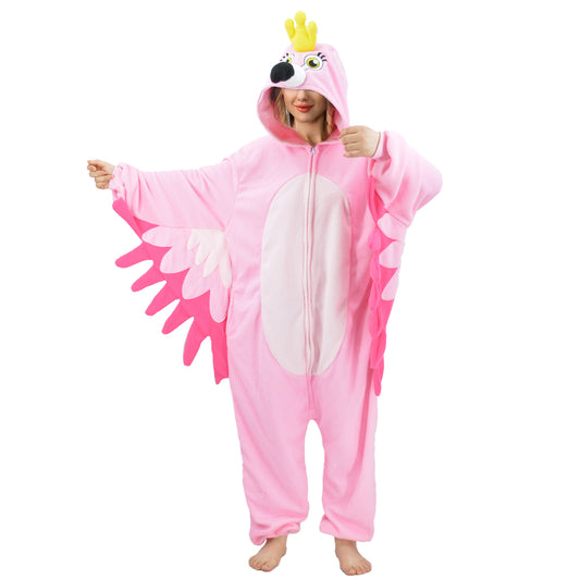 Flamingo Onesie Costume Pajamas