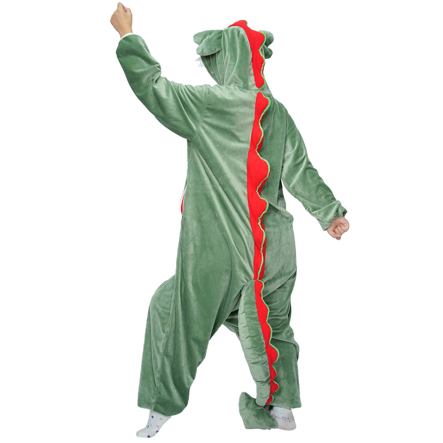 Green Dragon Onesie Pajamas Halloween Costume