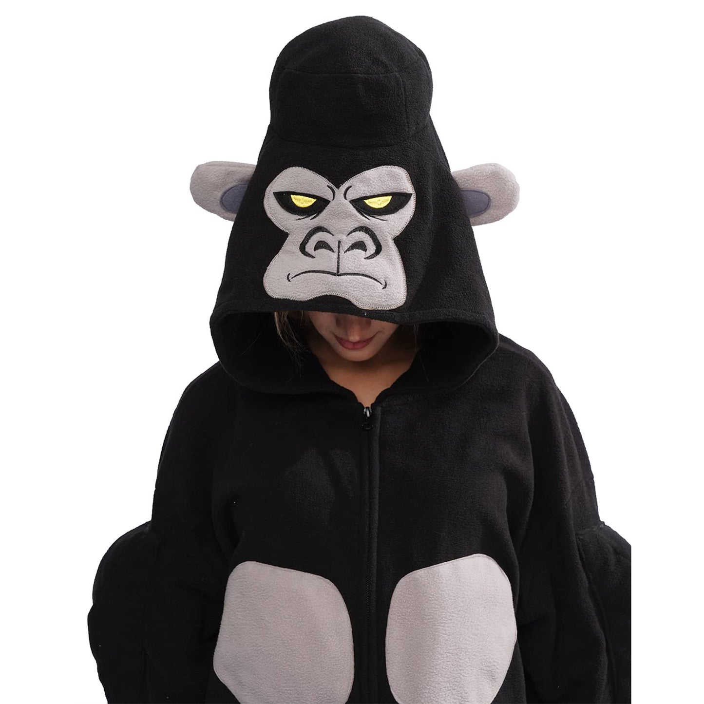 Chimpanzee Onesie Pajamas Costume