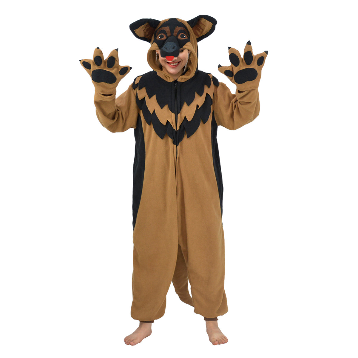 German Shepherd Onesie Costume Pajamas