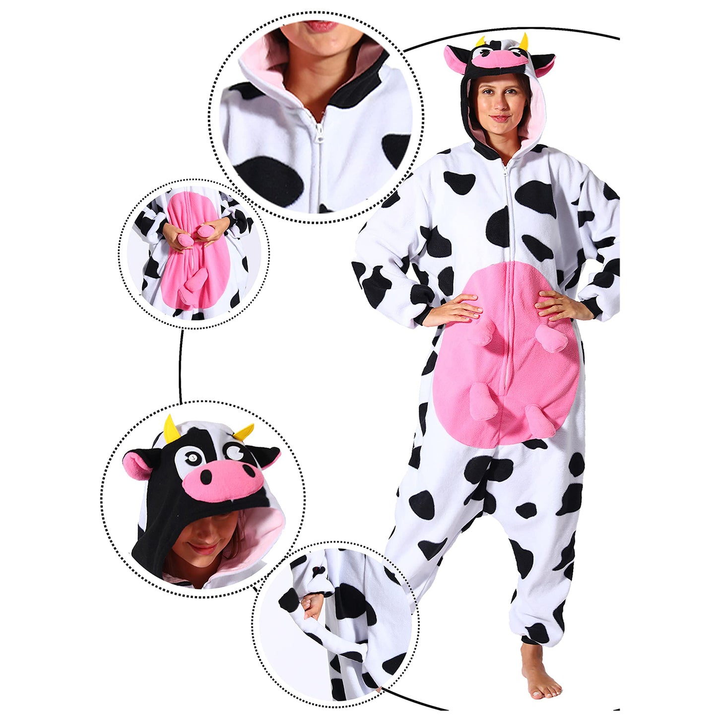 Cow Onesie Pajamas Costume