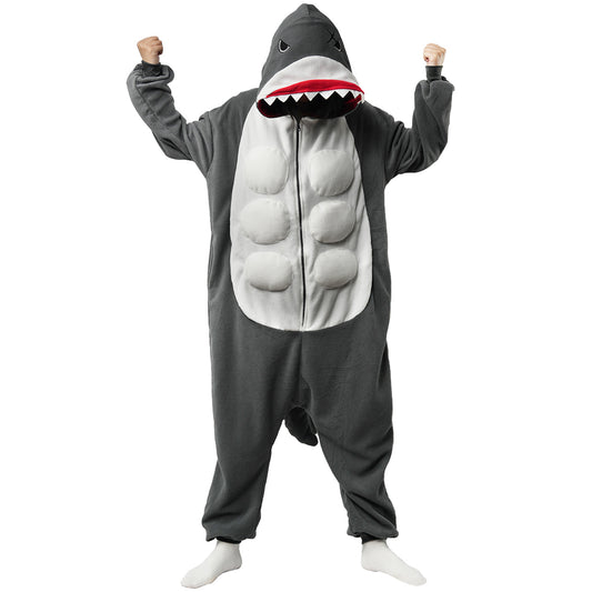 Sturdy Shark Onesie pajamas - vavalad