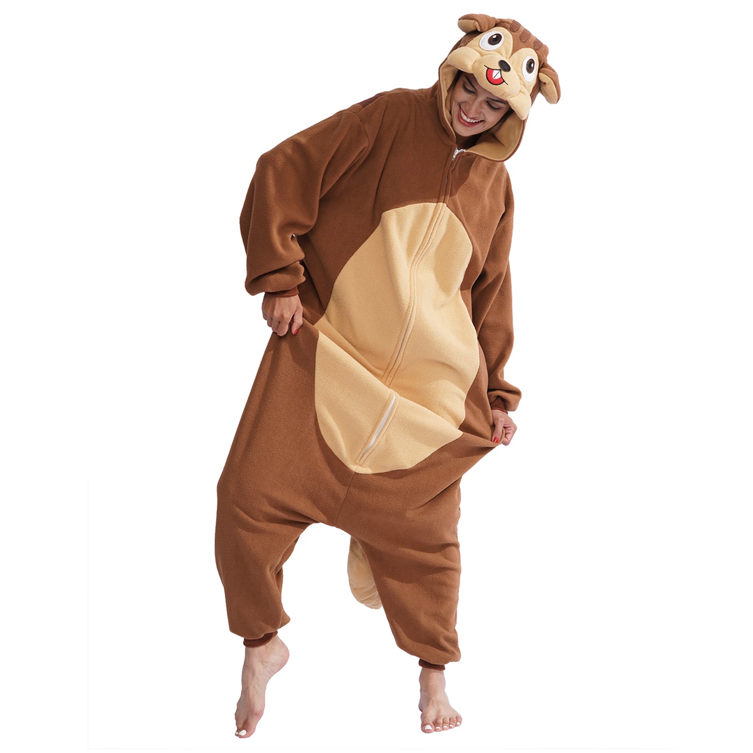 New Chipmunk Costume Pajamas - vavalad