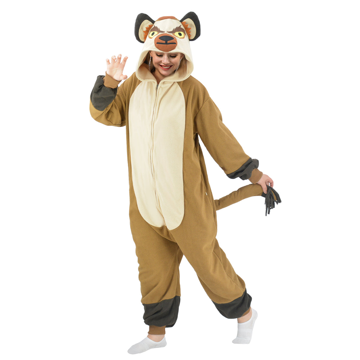 Hyena Onesie Costume Pajamas