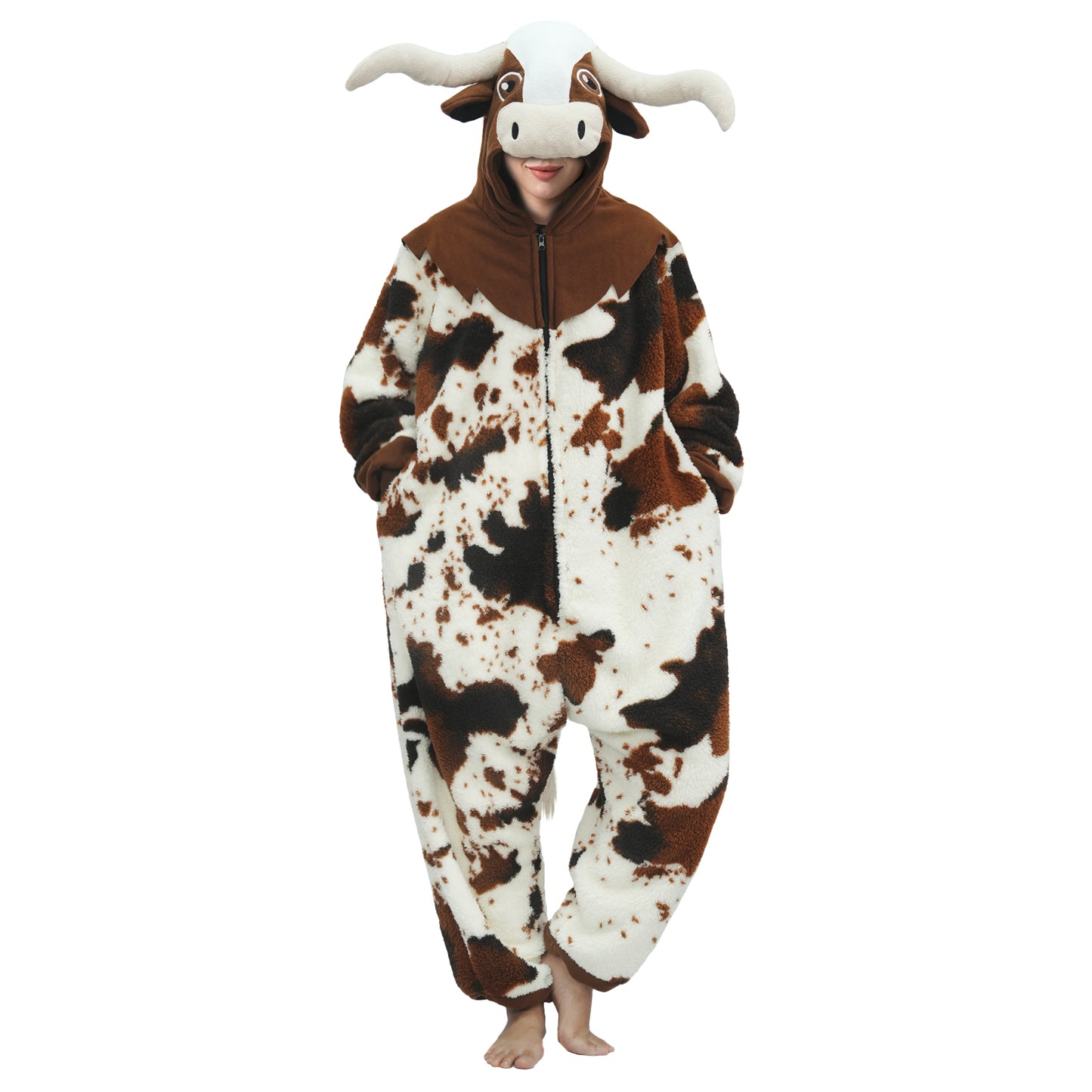 Adult Cow Onesie Costume