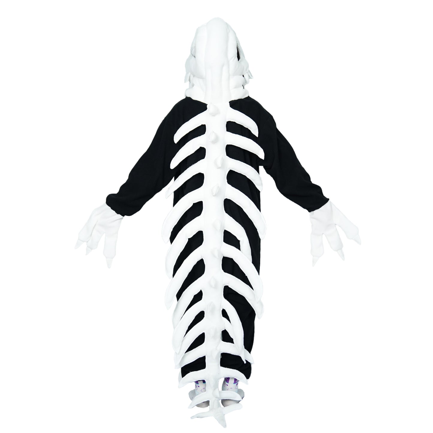 Skeleton Dinosaur Onesie Pajamas Costume